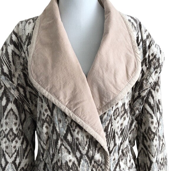 Free People Ada Quilted Jacket size Small Velvet Corduroy Cottagecore Cabincore - Picture 4 of 11